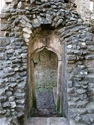 Doorway in the gatehouse