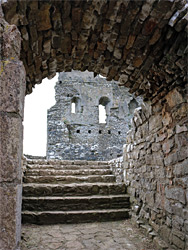 Archway in the cellar