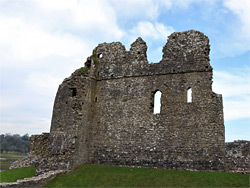 Front of the keep