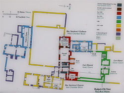 Plan of the castle