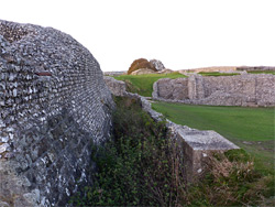 Wall of the keep