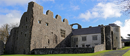 The castle, from the driveway