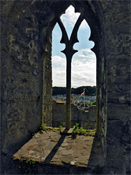 Chapel window - interior