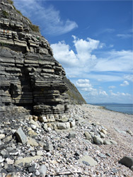 Grey cliffs