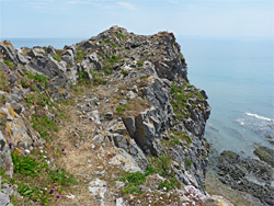 Rocks at Port Eynon Point