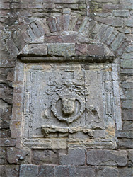 Emblem in the great hall