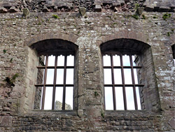 Windows of the great hall