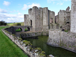 Moat near the south gate