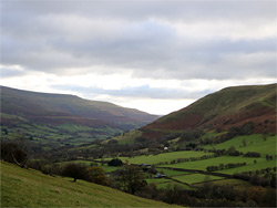 Rhiangoll valley
