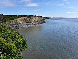 Cliffs east of Rhoose Point