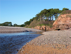 Pebbles by the river