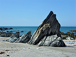 Isolated rocks