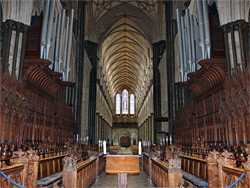 Choir and nave