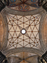 Ceiling of the crossing