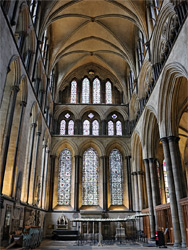 Arches of the north transept