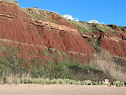 Mudstone cliff
