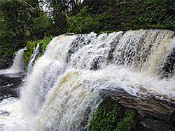 Split waterfall