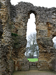 Chapel wall