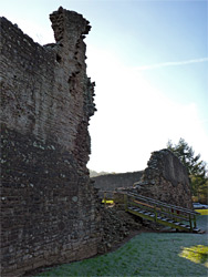 Northwest wall