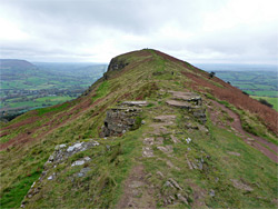Ridge to the summit