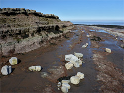 Stones and mud