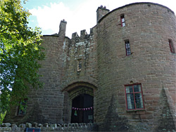 Front of the castle