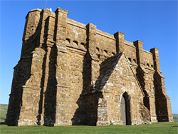 North side of the chapel