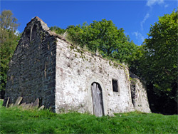 West end of the church