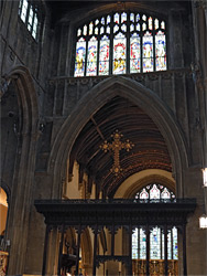 Window above the nave