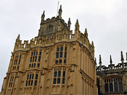 Tower above the south porch