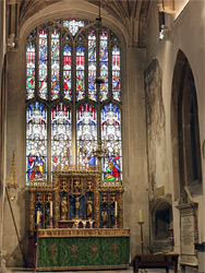 Window and altar