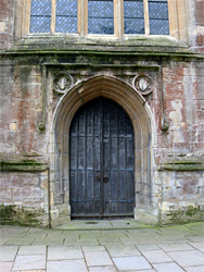 West door