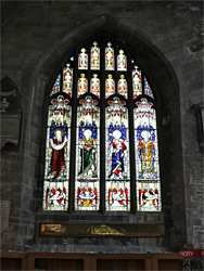 Stained glass window