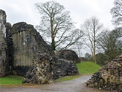 Remains of the keep