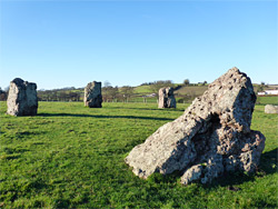 Northeast Circle - five stones