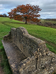 Stone bench