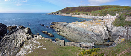 Coast west of Stoke Point