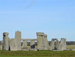 East side of the stones