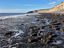 Rocks at low tide