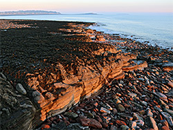 Sully Bay at low tide