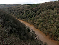 The view downstream