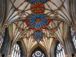 Ceiling of the chancel