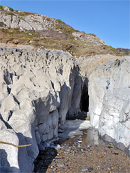 Entrance to a cave