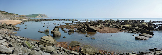 Rocks east of The Cove