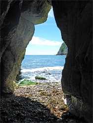 Sea cave