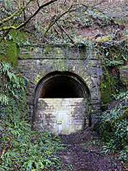 North tunnel entrance