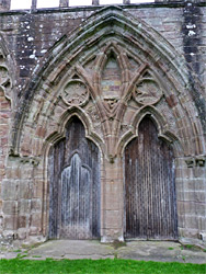 The main doorway