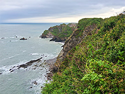 Cliffs near Ilfracombe