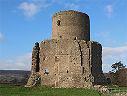 The castle, from the south