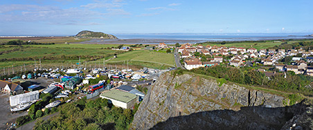 Panorama to the west